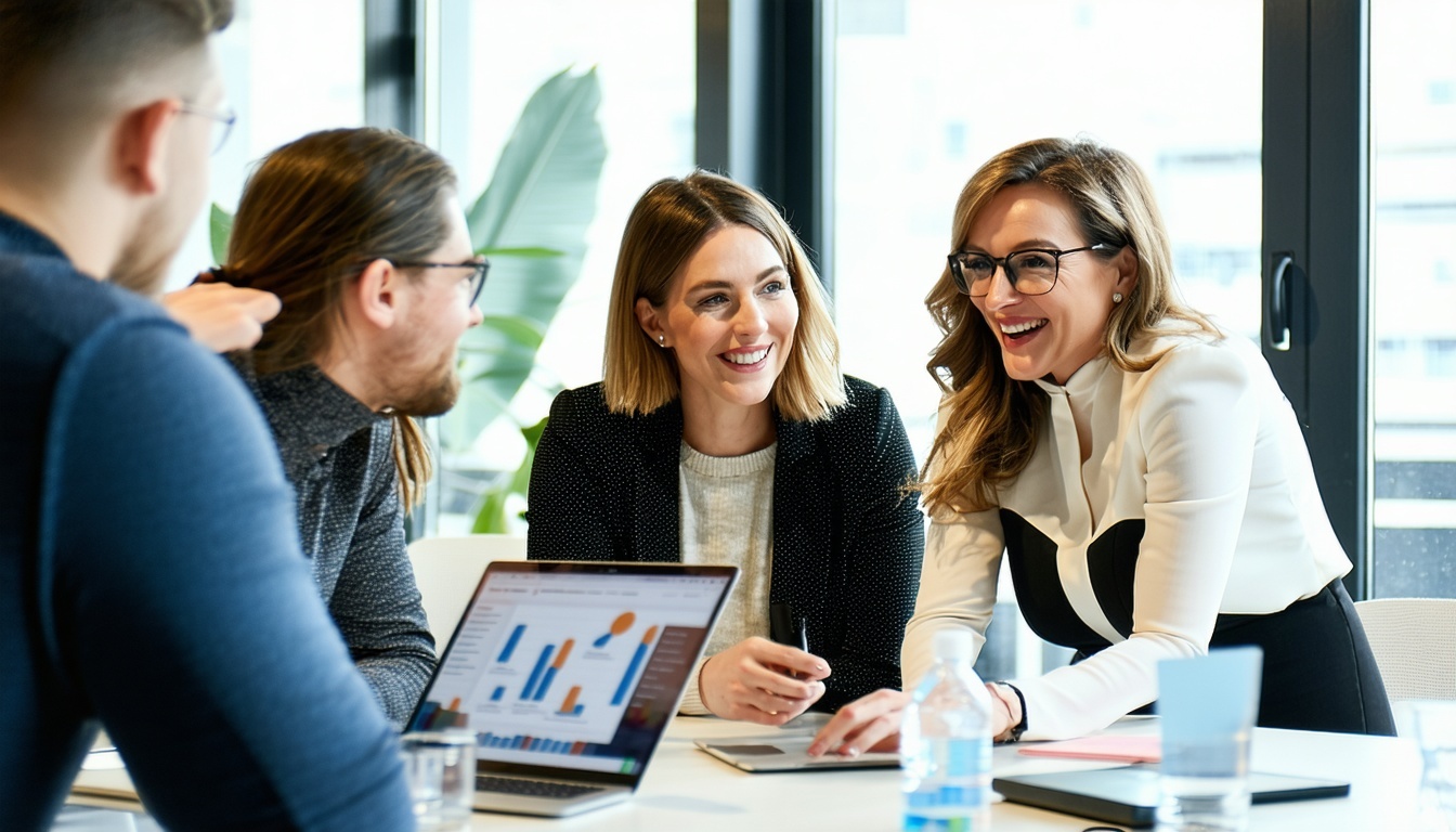 Team collaborating using Customer Agent integration