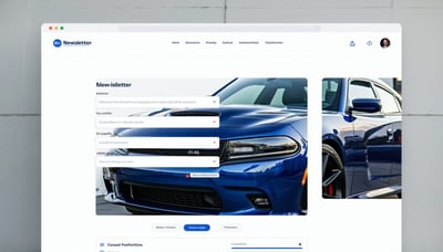 Newsletter signup for automotive dealership SaaS platform Newsletter signup for automotive dealership SaaS platform
